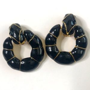 Vintage bamboo door knockers